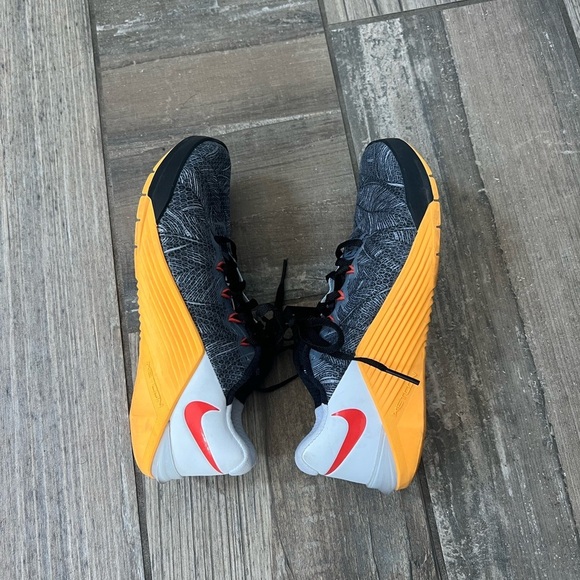 Nike Metcon 5 Orange Black laser Women’s size 6 - Picture 6 of 10